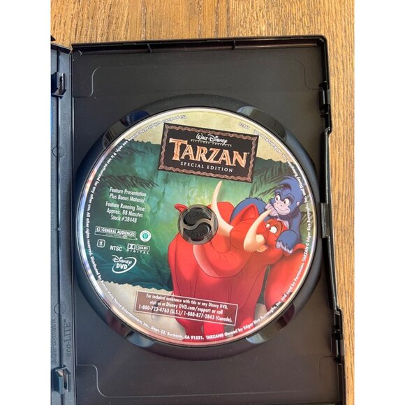 Disney's Tarzan Special Edition DVD Classic Adventure - Picture 2 of 4